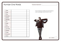 Number One Words Number One Words